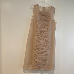Lace overlay dress. Roughly size 12